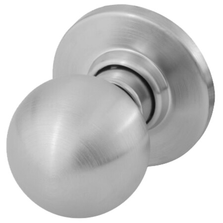 Sargent Grade 2 Single Knob Trim, B Knob, O Rose, Non-Keyed, Satin Chrome Finish, Non-handed 6U93 OB 26D